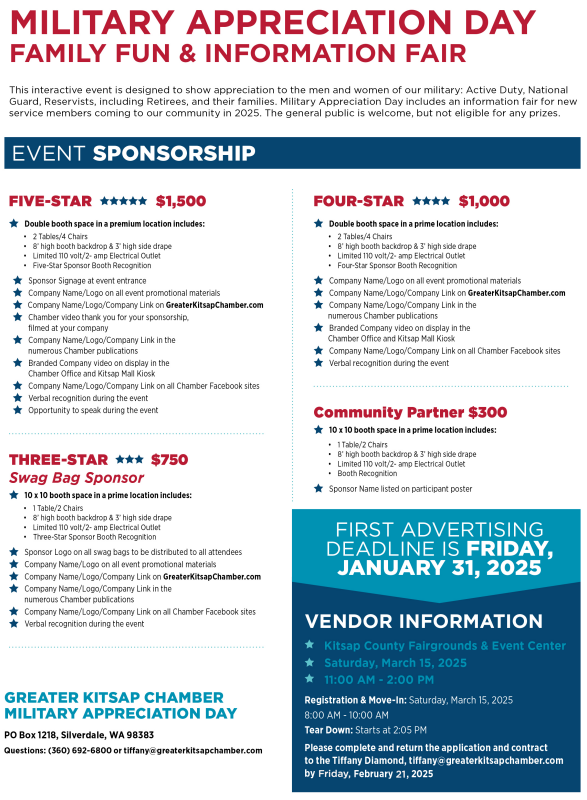 Business Gala Sponsorship Opportunities